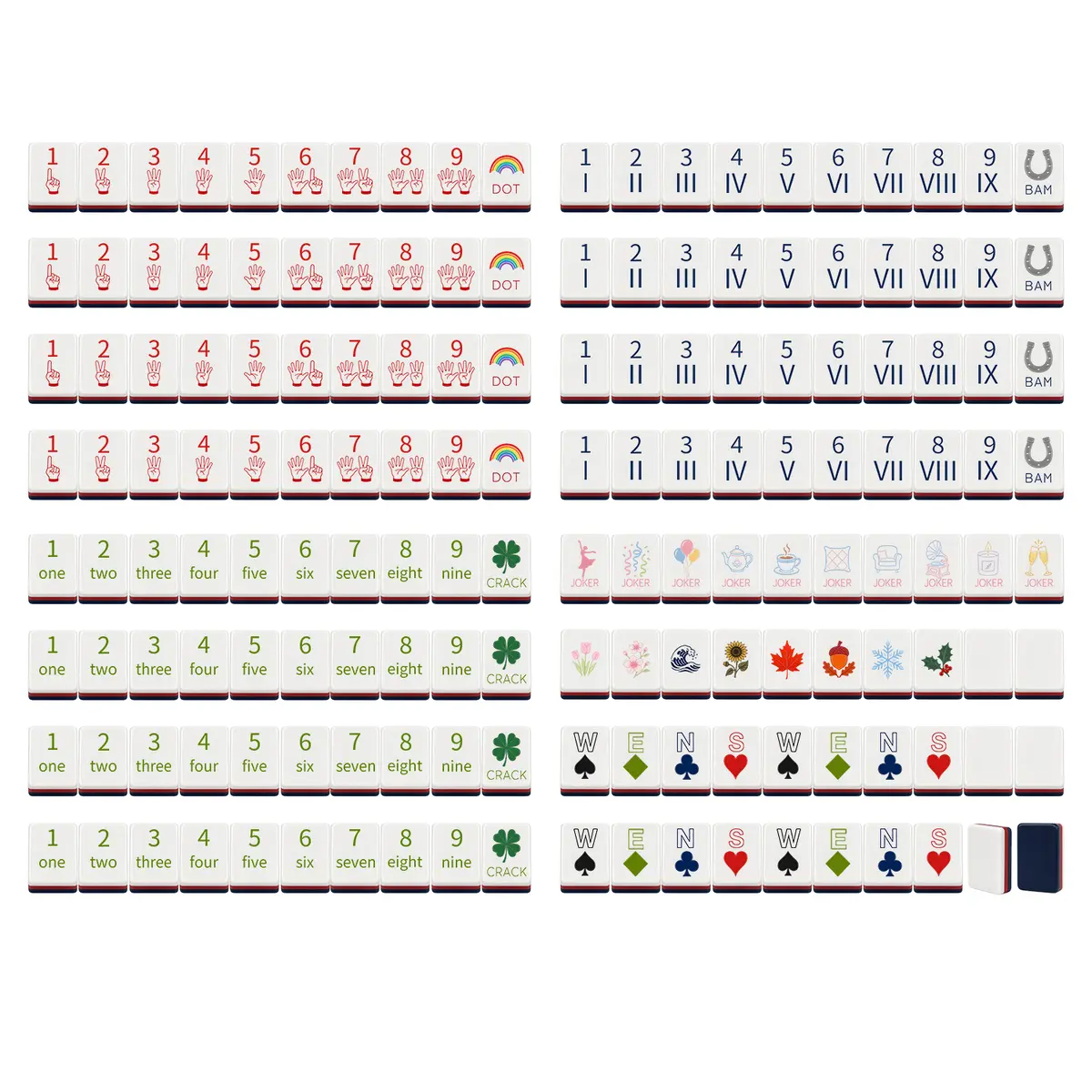 Family Game Night Mahjong — QUHU54