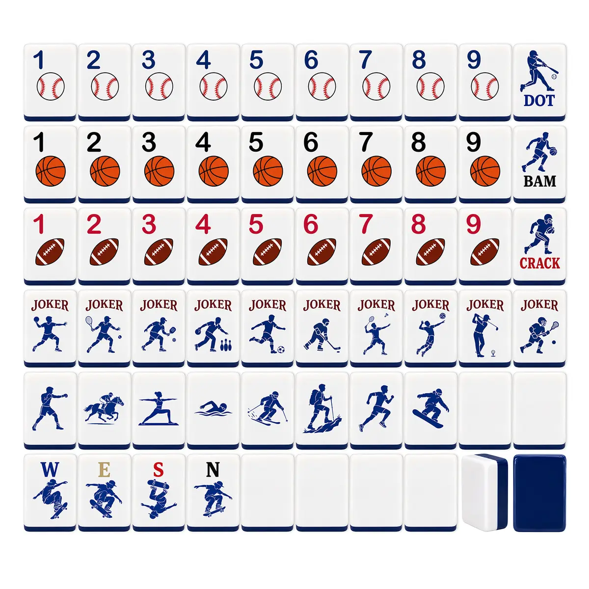 Game Day Sports Mahjong — QUHU59