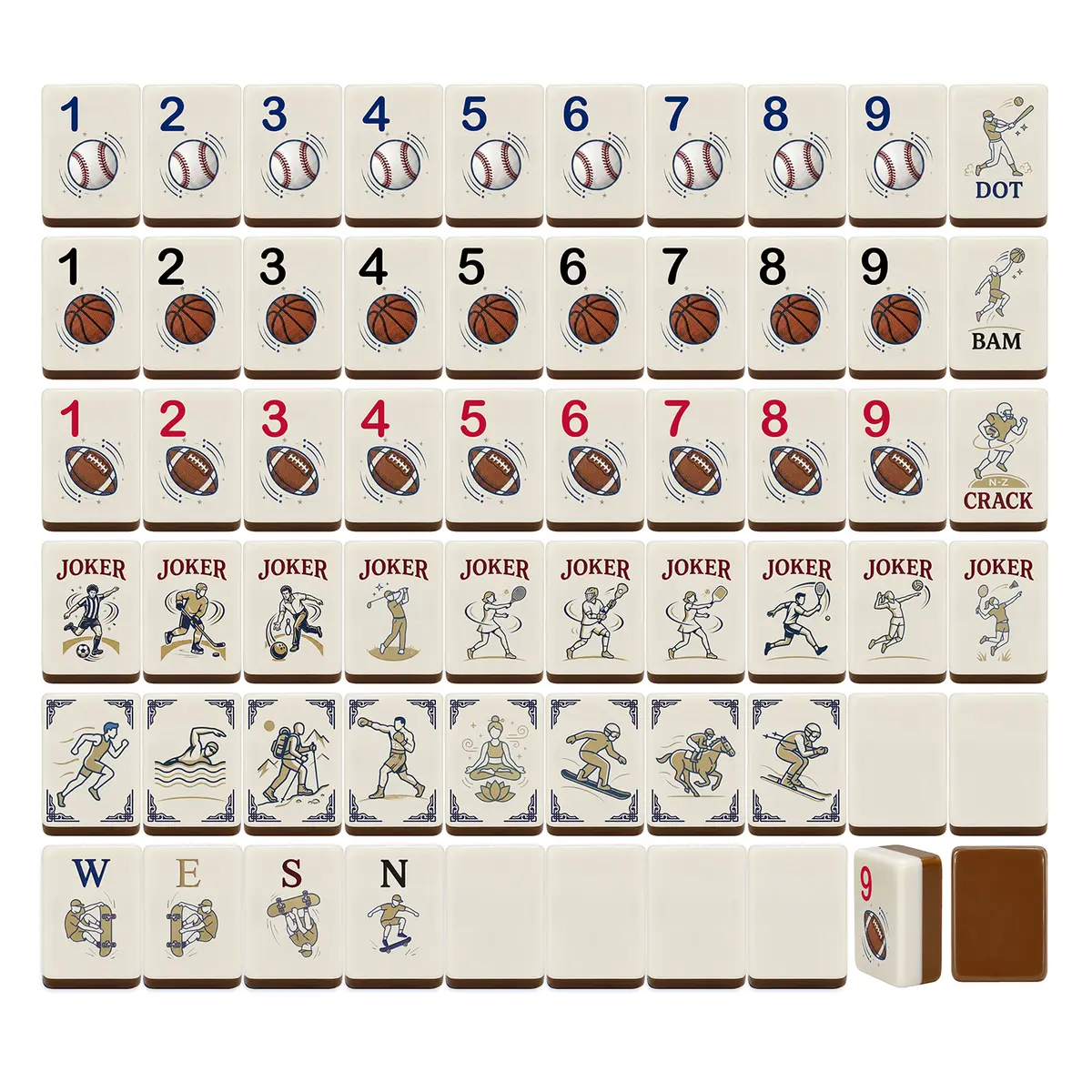 Heritage Sports Mahjong — QUHU61